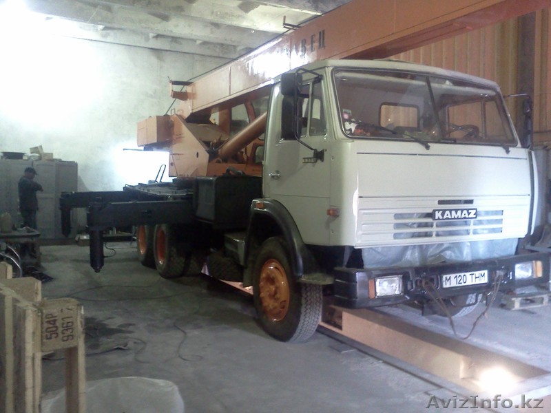 Услуги крана! 25тонн, 12тонн. - Изображение #1, Объявление #645578