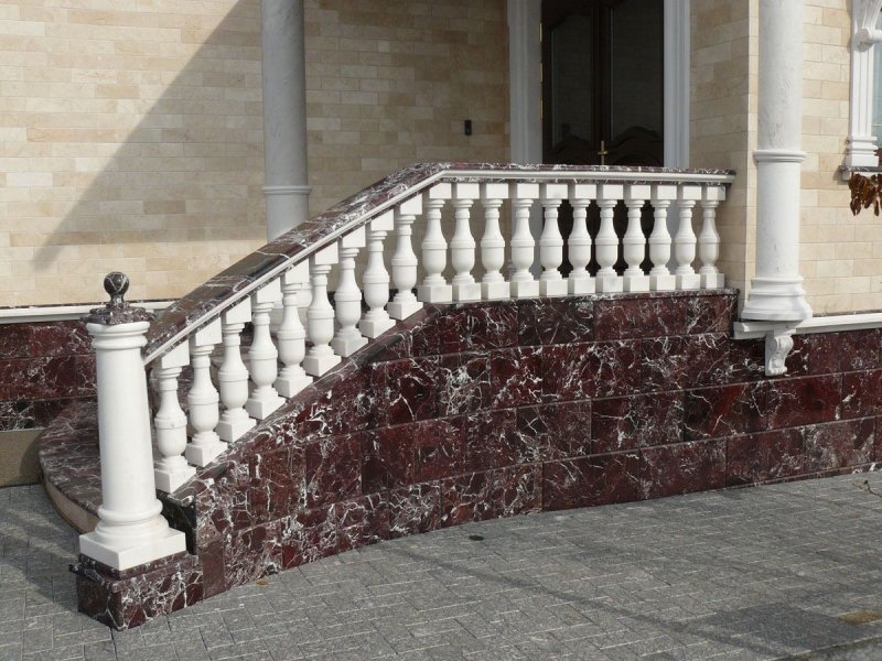 Облицовка фасадов травертином, гранитом, мрамором от УютСтройКараганда - Изображение #2, Объявление #1659429