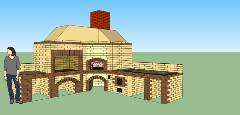 Строительство уличных печных комплексов от УютСтройКараганда - Изображение #4, Объявление #1659432
